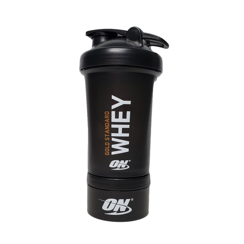 Shaker Protein Bottle With Compartments