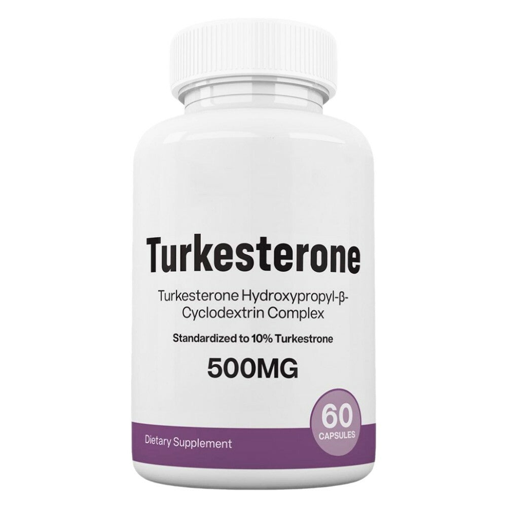 500mg Turkesterone Capsules (2 Bottles)