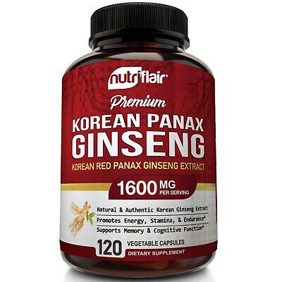 Korean Red Panax Ginseng Capsules