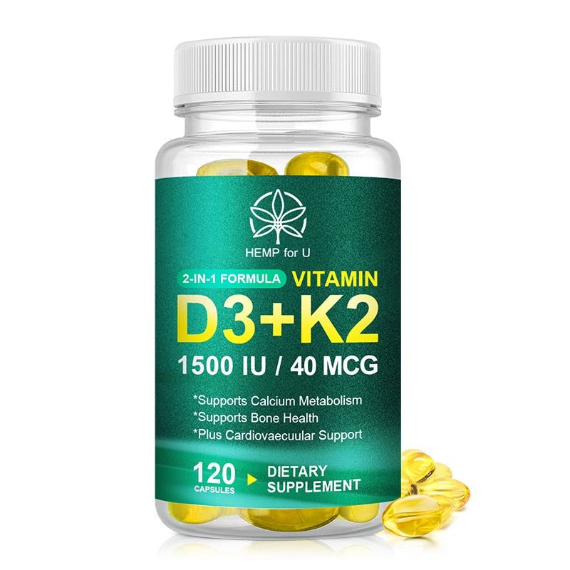 Combined Vitamins D3 & K2