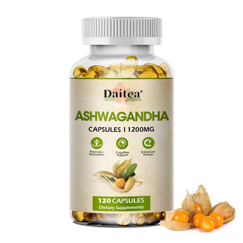 Ashwagandha Extract Capsules - Natty Muscles